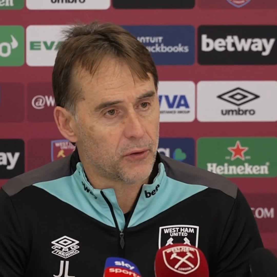 "The club knows our needs, they are working" 💬 Julen Lopetegui discusses whether West Ham will look to strengthen in the January transfer window ⚒️