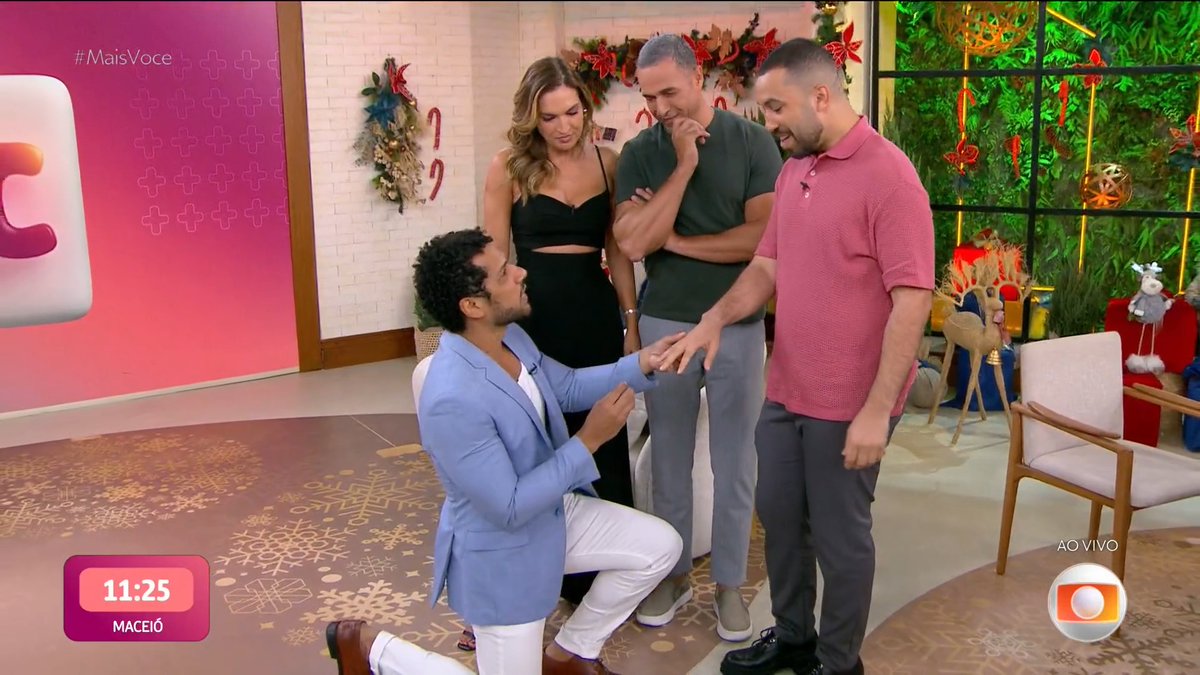 🚨🚨🚨URGENTE🚨🚨🚨 GIL DO VIGOR E AMAURY LORENZO SE CASAM AO VIVO NO #MAISVOCÊ
