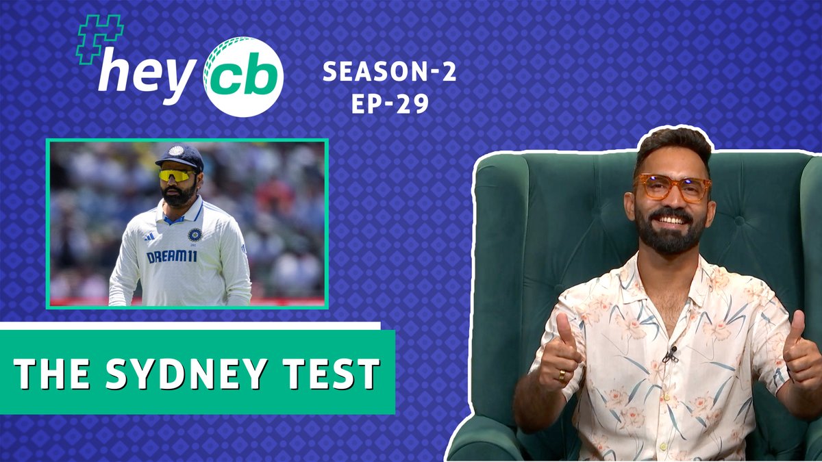 Can #India fix its batting woes in the #AUSvIND series❓🤔 What does the future hold for #ViratKohli? 🐐 2️⃣0️⃣2️⃣5️⃣ Bonus: DK's wishlist for #TeamIndia 🎯 DK unpacks it all, in the latest #HeyCB episode! 🎙️