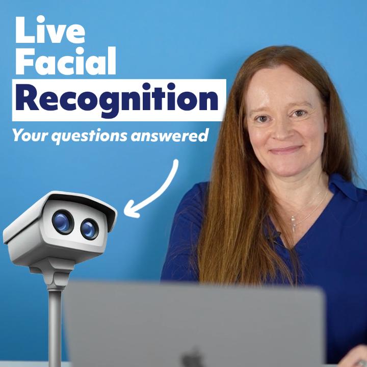 Live Facial Recognition technology. You asked, we answered. 📸 How does live facial recognition work? Is it accurate? Can it be wrong? What happens if a person matches a face on the watchlist? Watch the full video now. 👇