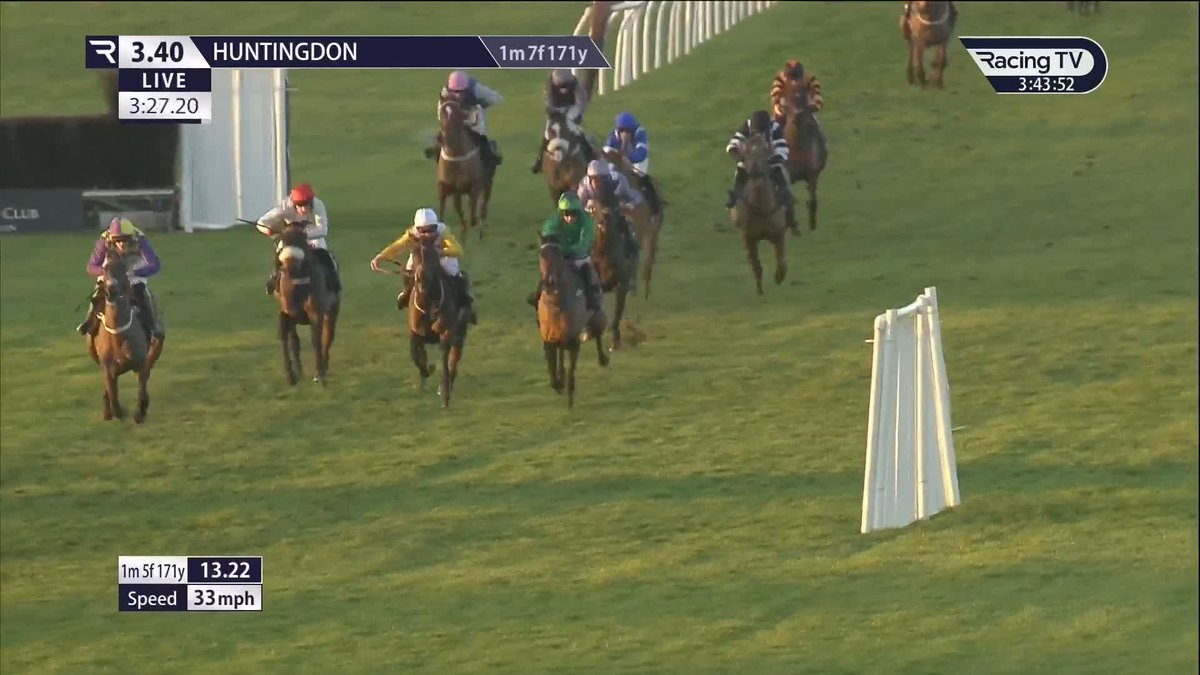 ✅ Nazare opens his account at the second time of asking at Huntingdon Racecourse James Owen Racing