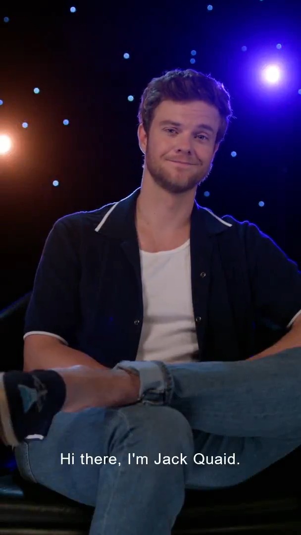 Start the new year off on the right foot with a little gift from Jack Quaid 💜 #StarTrekLowerDecks