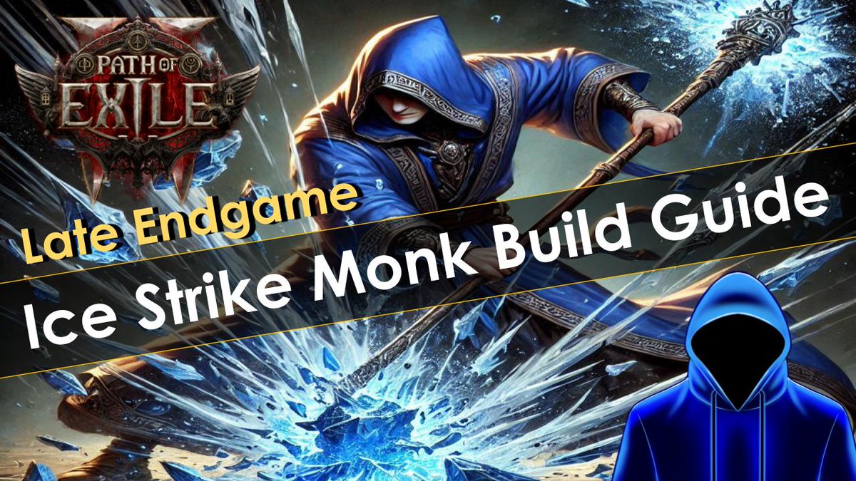 Here's the final version of my Endgame Ice Strike Invoker Monk for #pathofexile2. It's pretty cheap to put together for how powerful it is in the endgame while mapping and bossing. Today we start the Mercenary leveling journey!