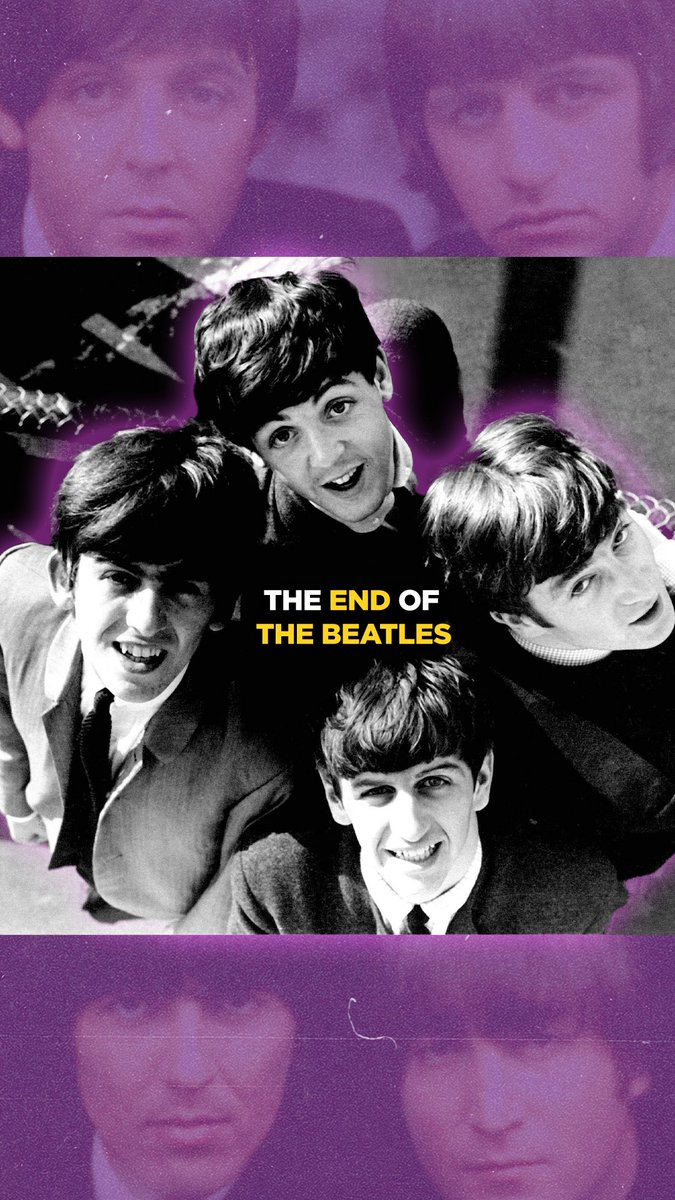 50 years ago today The Beatles split 🤯