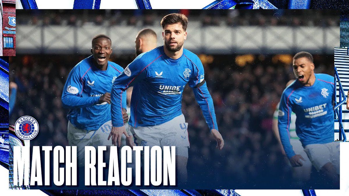 🎙️ Robin Pröpper spoke to RangersTV after scoring his first goal for the club in today's Old Firm victory.
