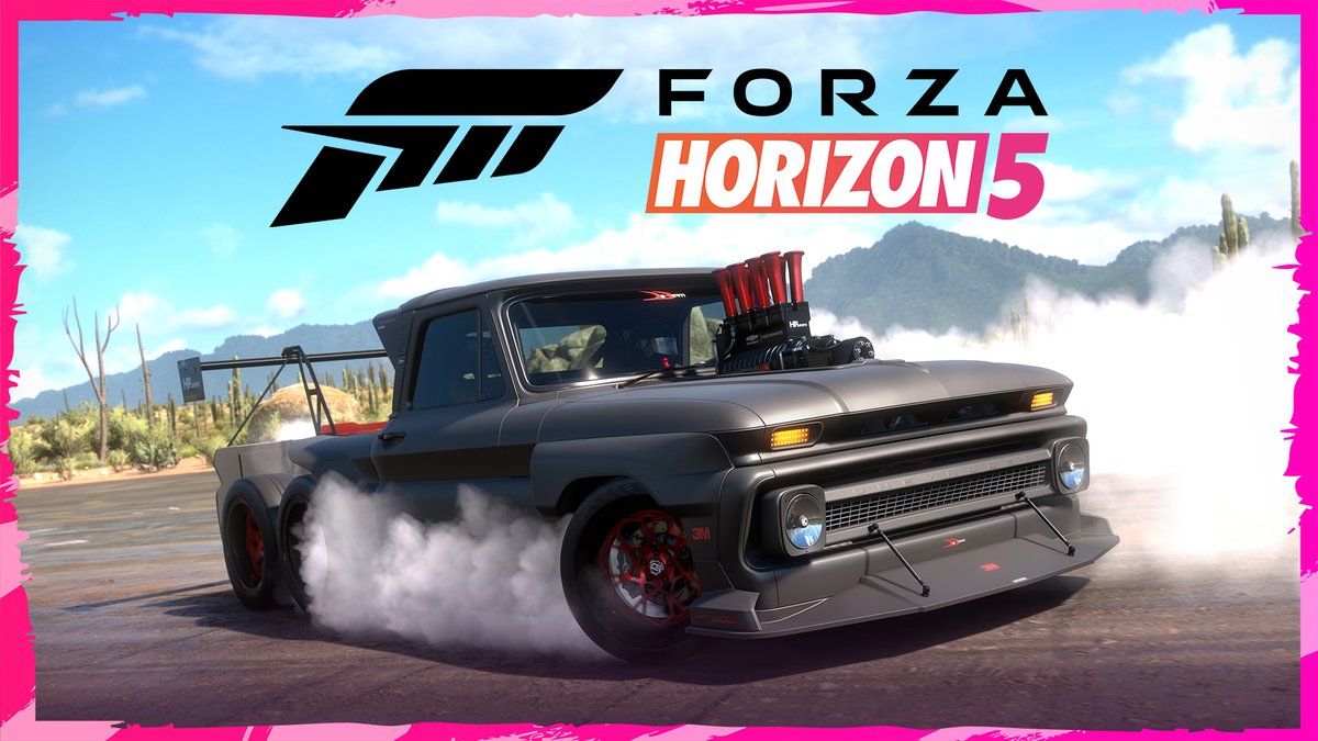 It doesn't get any more extreme than the C10 Slayer from deberti. 900 horsepower, 6 wheels, 3 axles, and so much more. Unlock it for 20 points on the Festival Playlist starting today.