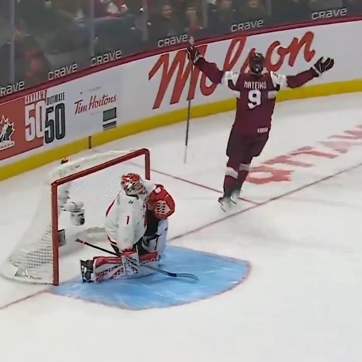 Stick taps to 2024 third-rounder Eriks Mateiko on an incredible showing at #WorldJuniors for Latvia! Mateiko finished the tournament as the current leader in goals scored amongst his fellow competitors in Ottawa. #ALLCAPS