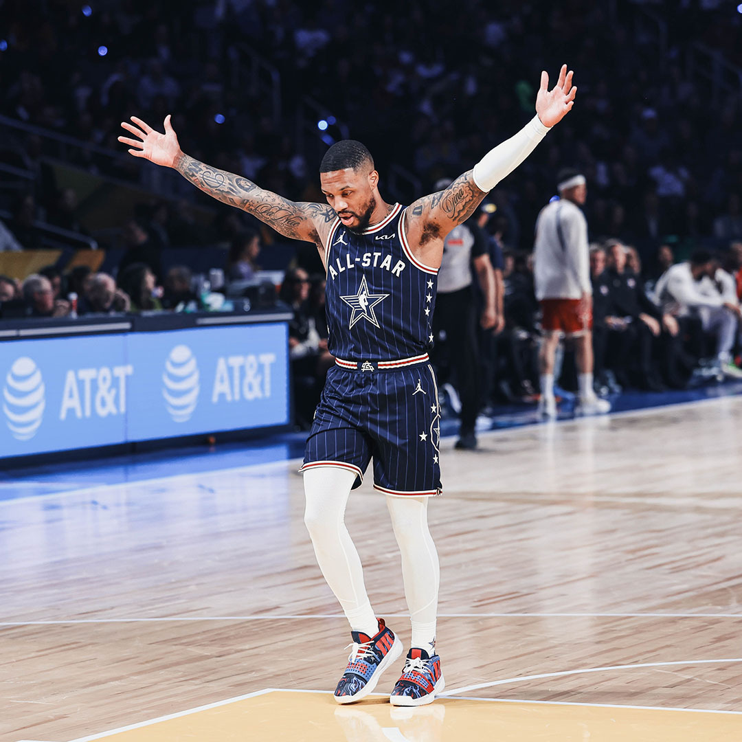 Knicks fans cried about Dame getting picked over Brunson just for Dame to drop 39 with 11 (eleven) 3’s and won ASG MVP 😭😭😭