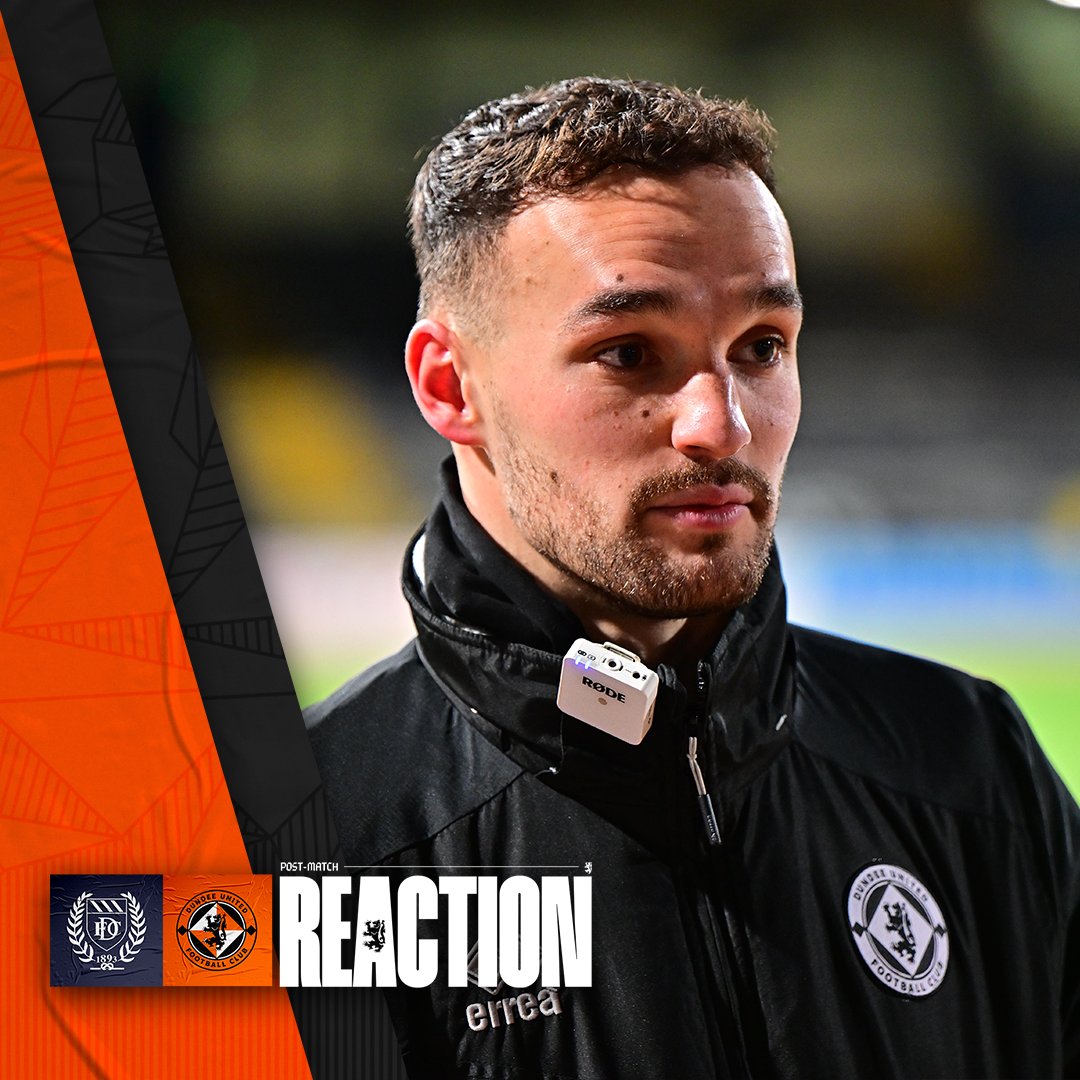 🗣️ "It's a night we'll never forget, I have no words. I've never played in a team like this before - we never surrender and get our wins!" #DUFC star Vicko Ševelj reflects on an unforgettable evening on the opposite side of Tannadice Street 📺 Watch the full interview here! 👇