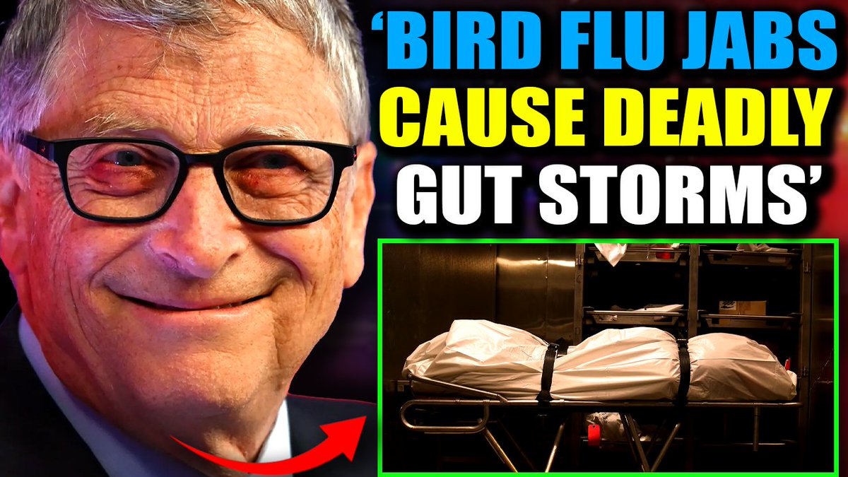 🚨 Gates Insider: Bird Flu Jab Causes 'Gut Storms,' Trial Participants 'Shat Out Internal Organs' In a disturbing revelation making waves in medical circles, a Gates Foundation whistleblower has issued a chilling warning: mRNA-vaccinated individuals are harboring dormant nanopathogens within their bodies, and these pathogens can be activated remotely through an 18-gigahertz signal on the 5G network. What happens when these nanopathogens lurking in every vaccinated body are activated? Cue catastrophic health events ranging from sudden heart or brain failure to uncontrollable internal bleeding. For those who've already been vaccinated, getting this new shot could trigger severe health issues, including, according to an insider, the terrifying possibility of "defecating out internal organs."