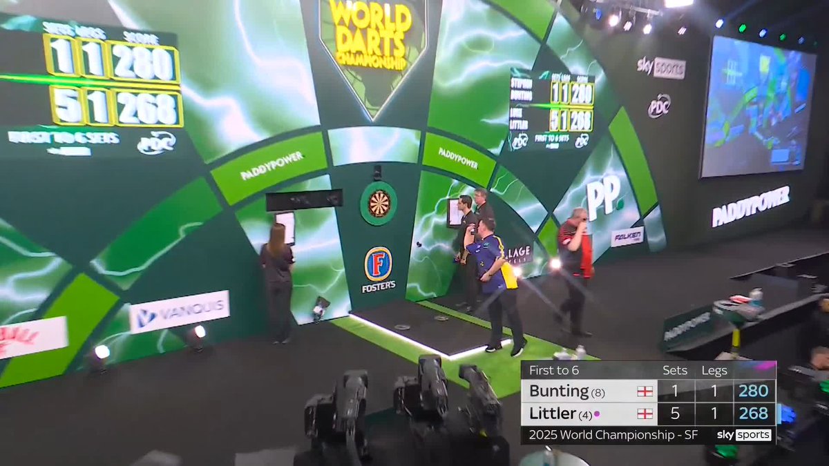 Luke Littler is just outrageous. And Stephen Bunting can only smile. This was the most inevitable 170 checkout you'll ever see...