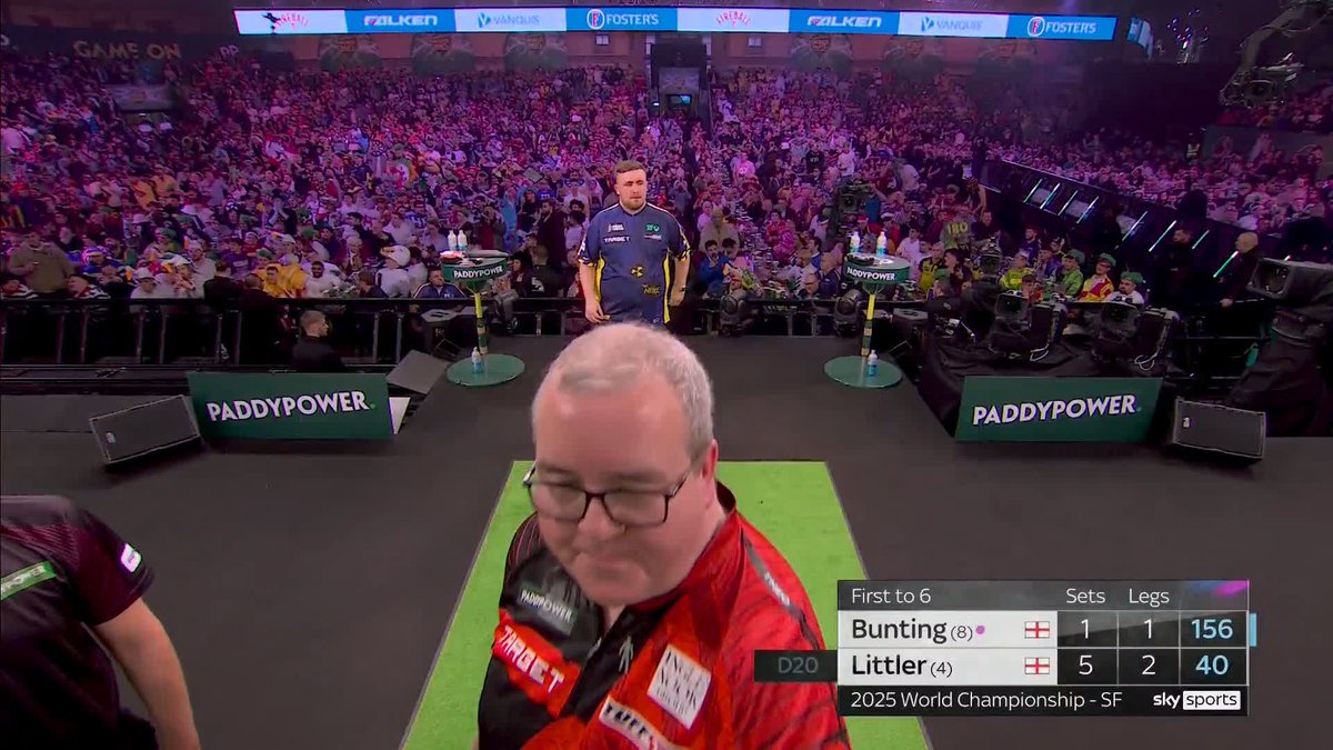 LUKE LITTLER IS THROUGH TO BACK-TO-BACK WORLD DARTS CHAMPIONSHIP FINALS! 🏆