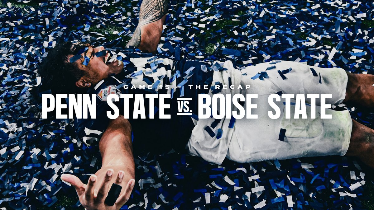 The Recap: Fiesta Bowl Champions 🎬 #WeAre x #CFBPlayoff