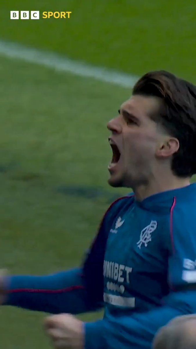 This slow-mo of Nico Raskin's back-heel to assist Ianis Hagi 😍 #BBCFootball