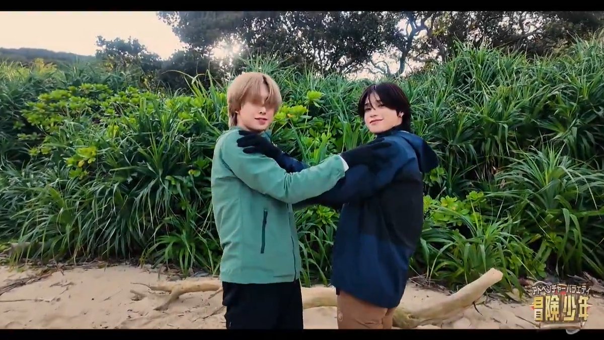 BTSの後輩！&amp;TEAMのFUMA＆K💪 華麗なダンスを先行公開🌟 実はこのダンス！Kさんの発案で… 詳しくは1/6（月）夜7時からの脱出島相棒SPでぜひ🏝️✨ #岡村隆史 #SnowMan #向井康二 #目黒蓮 #andTEAM #あばれる君 #松丸亮吾 #ココリコ遠藤 #冒険少年
