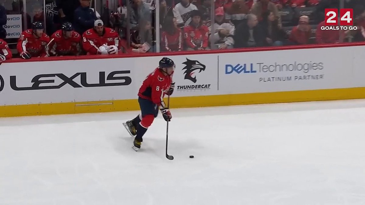 ALEX OVECHKIN 🦅 He only needs 24 more goals to pass Wayne Gretzky!