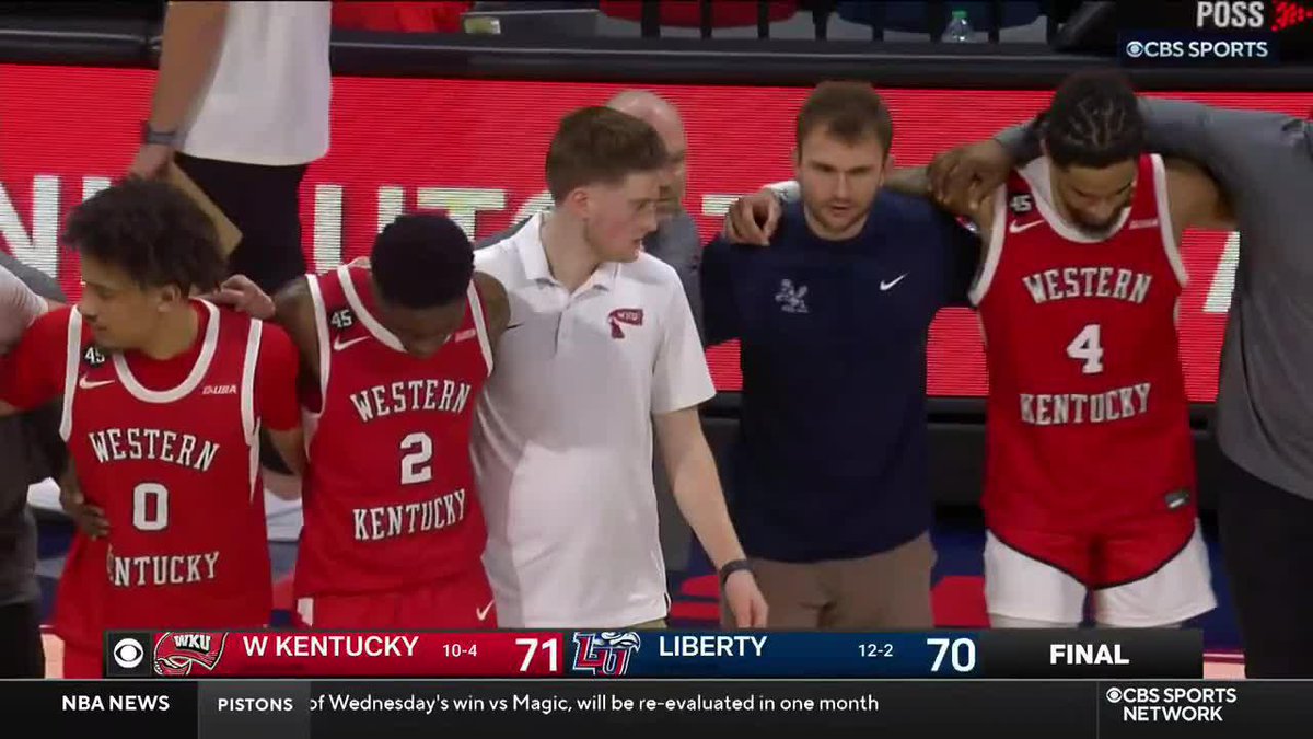 WHAT A GAME... WKU Hilltopper Basketball defeats Liberty after erasing a 14 point lead!