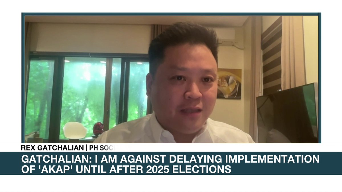 DSWD Sec. Rex Gatchalian says he is against delaying the implementation of AKAP until after the 2025 elections to avoid the policitization of the fund. "We cannot defer the implementation of a program that's much needed in light of inflation effects," he says. #ANCHeadstart