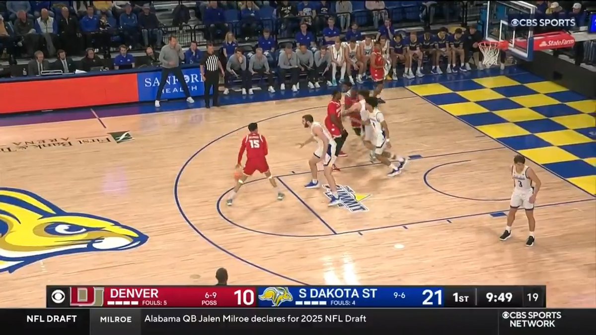 Oscar Cluff didn't pick up a basketball until he was 15... ๐คฏ Now he's the fourth most effective shooter in the nation for Jackrabbit Menโs Basketball