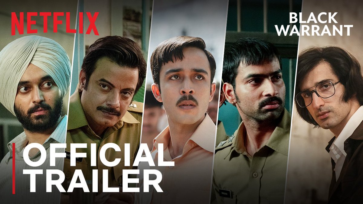 Tihar ki bhayaanak jail mein, kaun darr jayega, aur kaun lad jayega? 👀 Based on certain real events-Black Warrant from 10th January, only on Netflix. #BlackWarrantOnNetflix