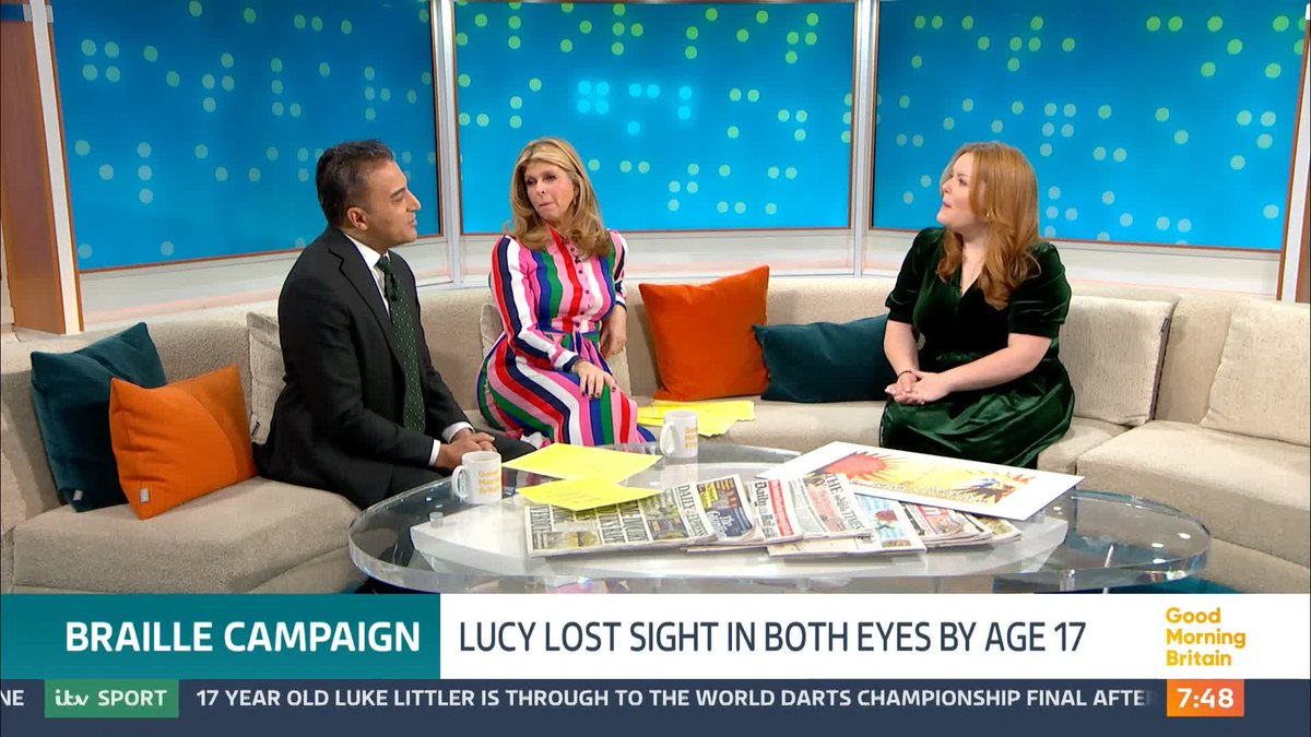 'I want to feel independent!' Tomorrow is World Braille Day. Broadcaster and disability activist Lucy Edwards👩🏻‍🦯 would like to see Braille used more widely on products to help blind and partially sighted people navigate the world around them and to be more independent.