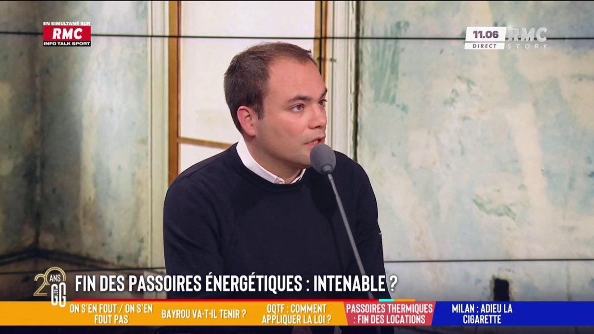 🏢 Fin des passoires thermiques : "C'est liberticide" 🗣️ Charles Consigny : "Arrêtez d'emmerder les Français ! Qu'on nous foute la paix ! En plus ça tombe sur des gens qui n'ont pas les moyens d'engager des travaux." #GGRMC