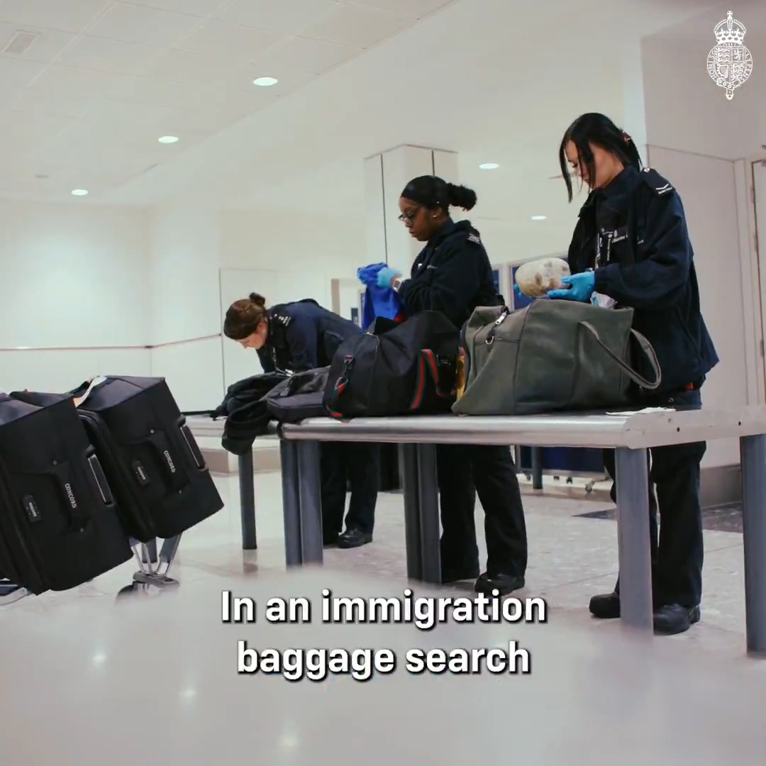 Border Force: they're on the case.