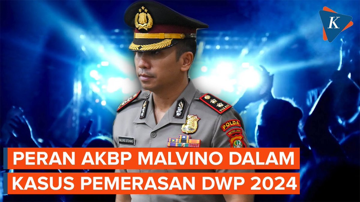 AKBP Malvino Edward Yusticia dijatuhi sanksi pemberhentian tidak dengan hormat (PTDH) usai menjalani sidang kode etik profesi Polri (KEPP). Ia terbukti terlibat pemerasan terhadap pengunjung konser Djakarta Warehouse Project (DWP) 2024 di Kemayoran, Jakarta Pusat. | #Polisi #DWP
