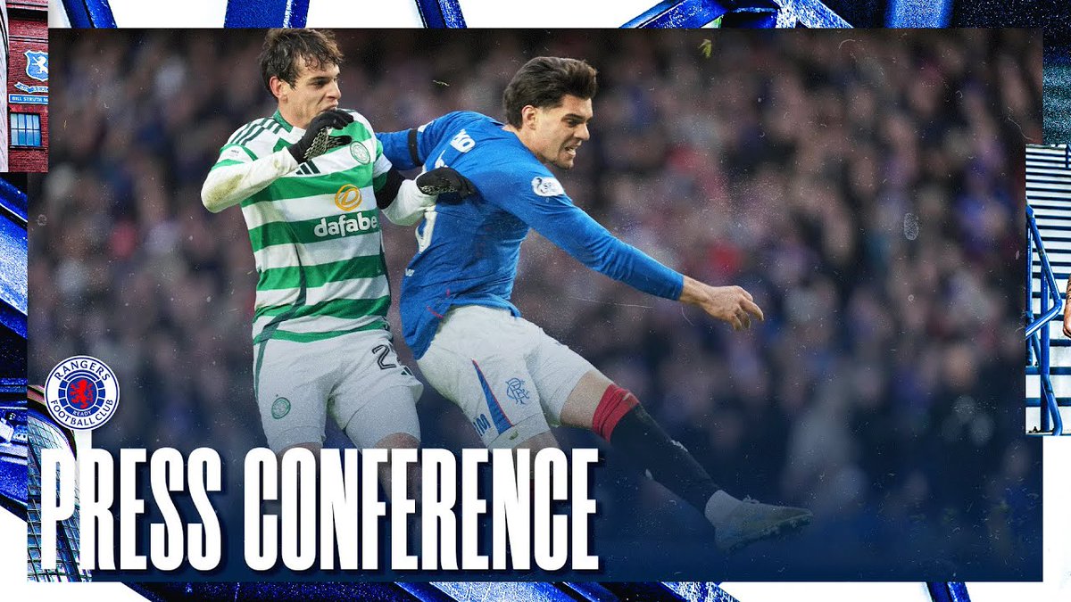 🎙️ Ianis Hagi spoke to the media following yesterday's Old Firm victory at Ibrox.