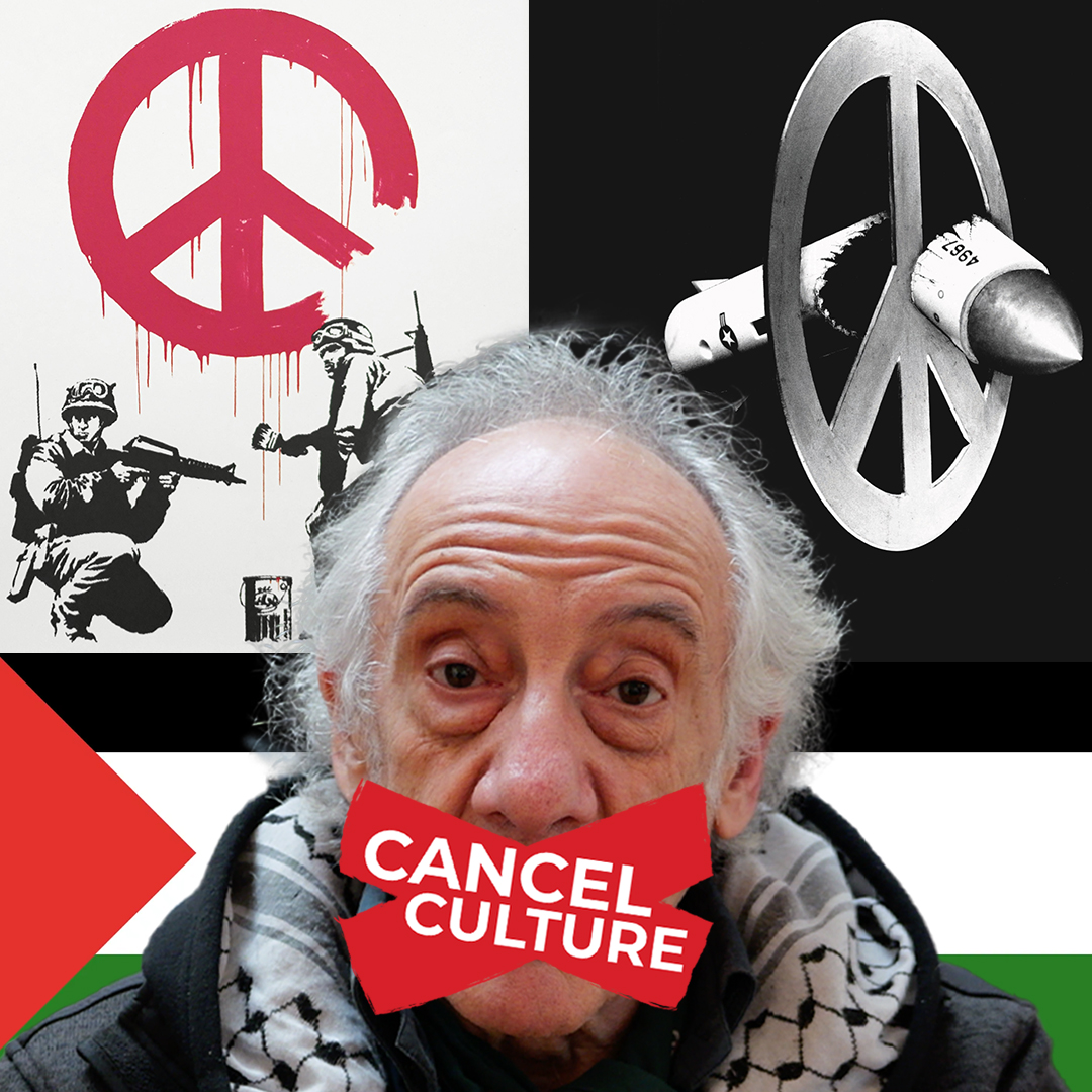 SILENCED for Supporting Gaza: Artist Who Inspired Banksy EXPOSES Art World Peter Kennard