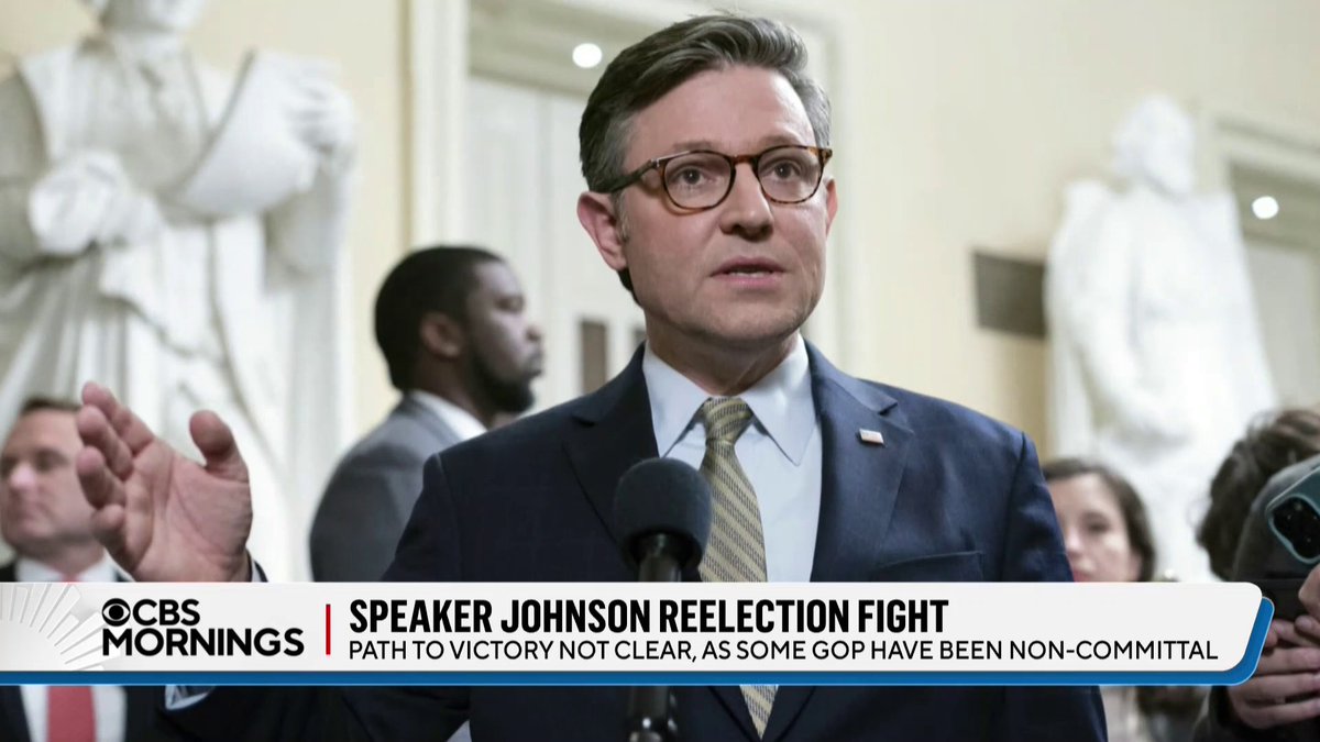 A new Congress is set to be sworn in — and it may begin with chaos, as the House elects a speaker. Republican Mike Johnson has acknowledged that he can only afford one or two defections, as some of his colleagues share complaints about his leadership.