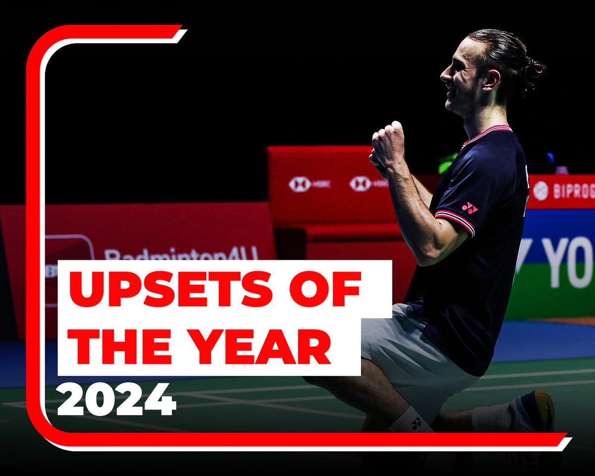 Let’s take a look back at some of the most unforgettable upsets of 2024. 👀🔥