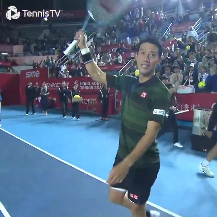 It’s like he never left 🫶 After years off the tour due to a string of injuries, Kei Nishikori is rediscovering his level in Hong Kong 💫 Kei Nishikori #BOCHKTO