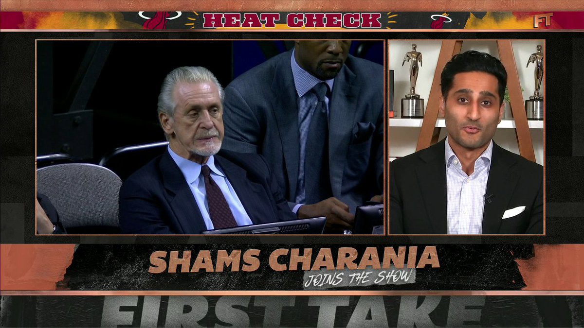.Shams Charania says his understanding is the Heat felt like Jimmy Butler wasn't "playing his hardest" which led to his official trade request 😯