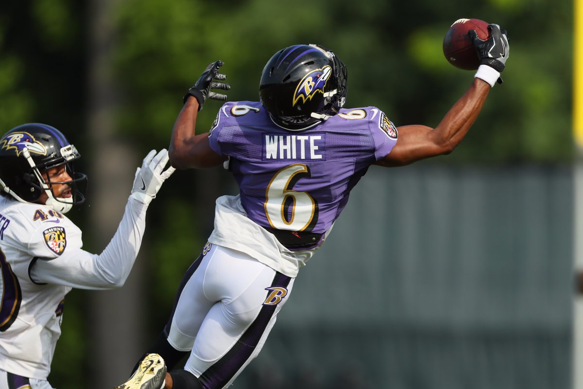 I will never forget about the dominant training camp run that Tim White went on…