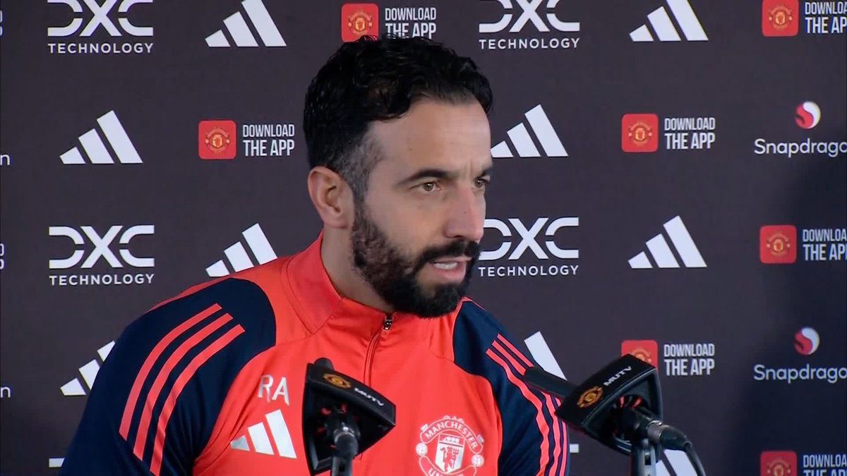 "We are going to face the best team this year" 👊 Man Utd boss Ruben Amorim on facing Liverpool at Anfield on Sunday 🔴