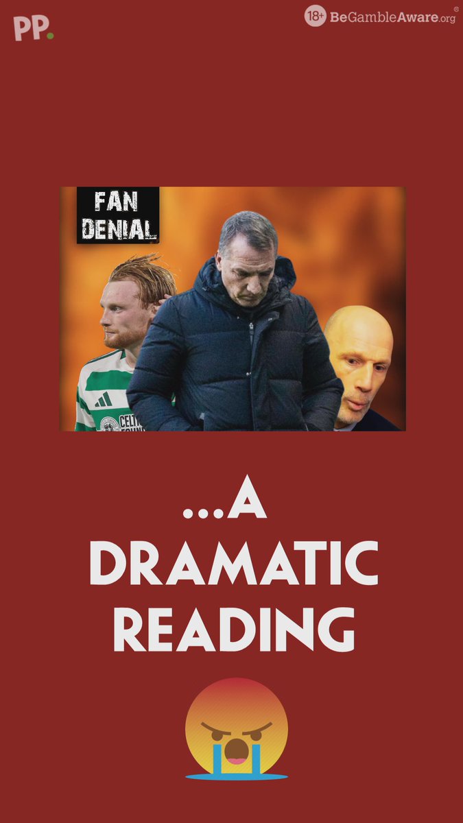 Celtic lost 3-0 to Rangers yesterday, so it's only fair that they got the Fan Denial treatment... 18+ | BeGambleAware | #FanDenial