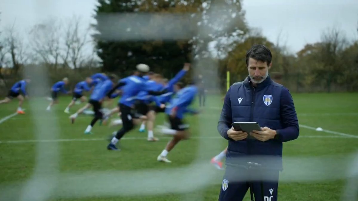 Get a look at what it's like behind the scenes at Colchester training with Danny Cowley mic'd up! 🎥