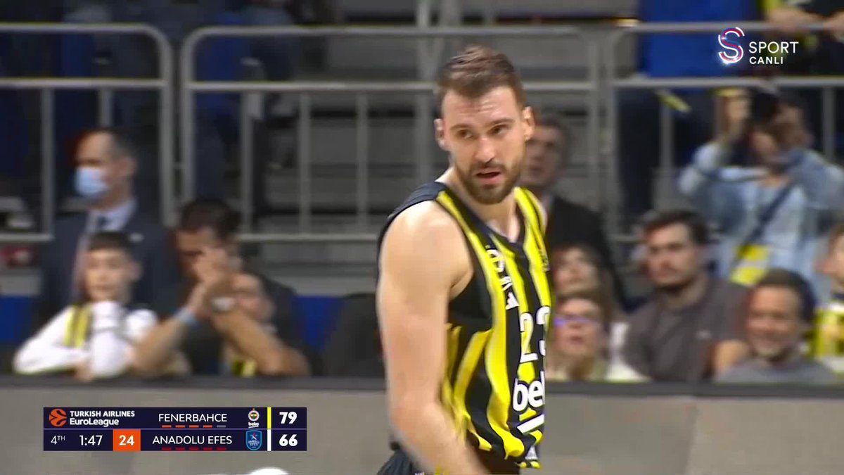 🟡🔵 Marko Guduric'ten çok kritik üçlük! Fenerbahçe Beko