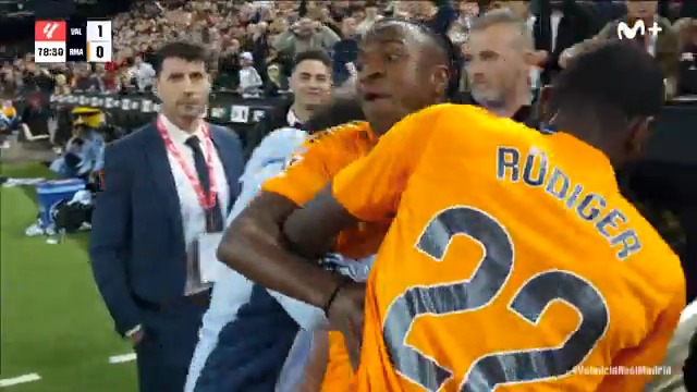 La expulsión de Vinicius. #LaCasaDelFútbol #LALIGAEASPORTS