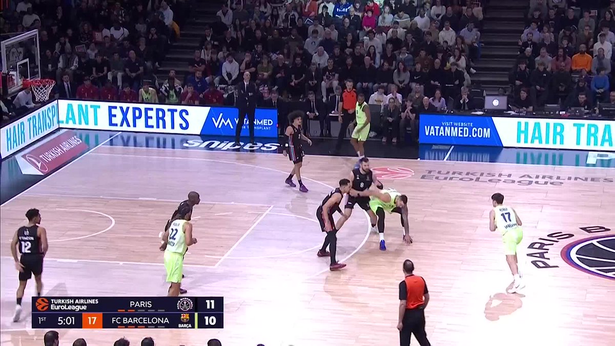 Nit de rècord per a Willy Hernangómez Geuer 🌟 Willy ha superat els seus millors registres a l’𝐄𝐮𝐫𝐨𝐥𝐥𝐢𝐠𝐚 en anotació (23 punts), en rebots (10) i en valoració (30). Els anteriors registres eren 21 punts, nou rebots i 27 de valoració, tots ells aconseguits amb el Barça aquest curs.