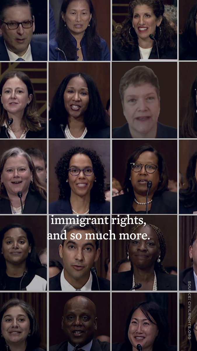 Judges matter. And with bipartisan support in the Senate, we’ve confirmed 235 judges on my watch.