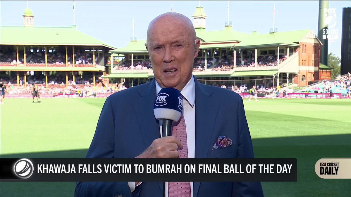 "It was like a Snoop Dogg video, you could see the grass but his fingers were under it" 📺 WATCH #AUSvIND on Ch. 501 or stream via Kayo ✍️ LIVE BLOG 🔢 MATCH CENTRE