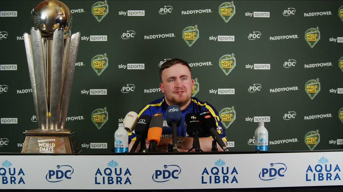 🗣️ "I just can't believe it. It's not sunk in yet!" Luke Littler reflects on his record-breaking World Darts Championship triumph on a night of history at Alexandra Palace! #WCDarts