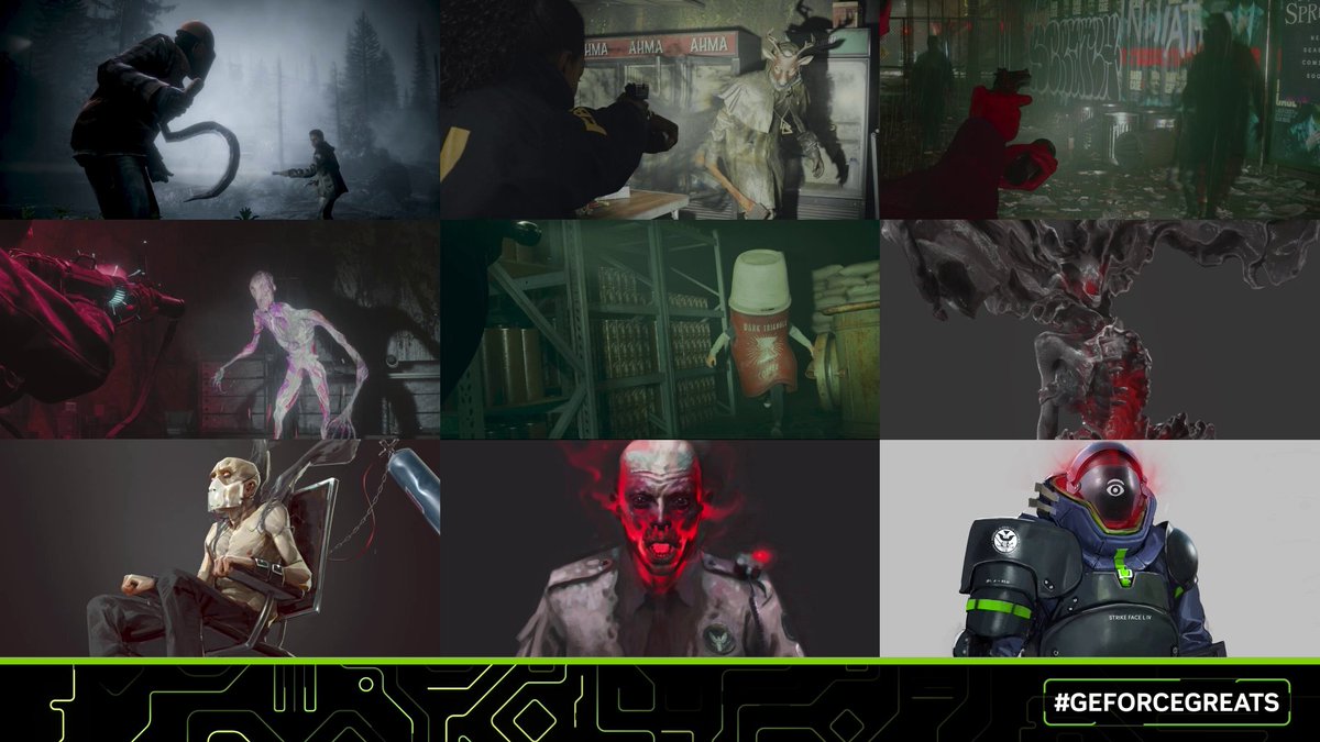 Which Alan Wake or Control enemy gives you the most nightmare fuel? #GeForceGreats