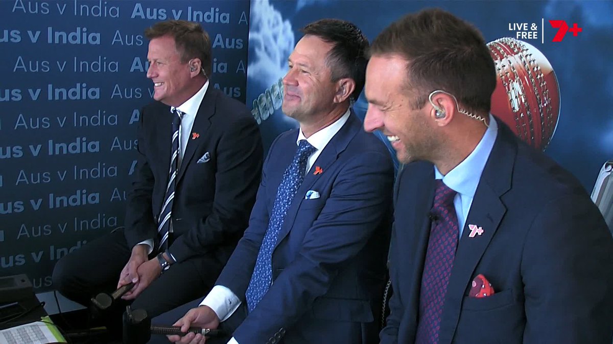 James Brayshaw: "Am I right in saying you were the most run out player in the history of Australian Test cricket?" Ricky Ponting: "Yep. And none of them my fault." 😂