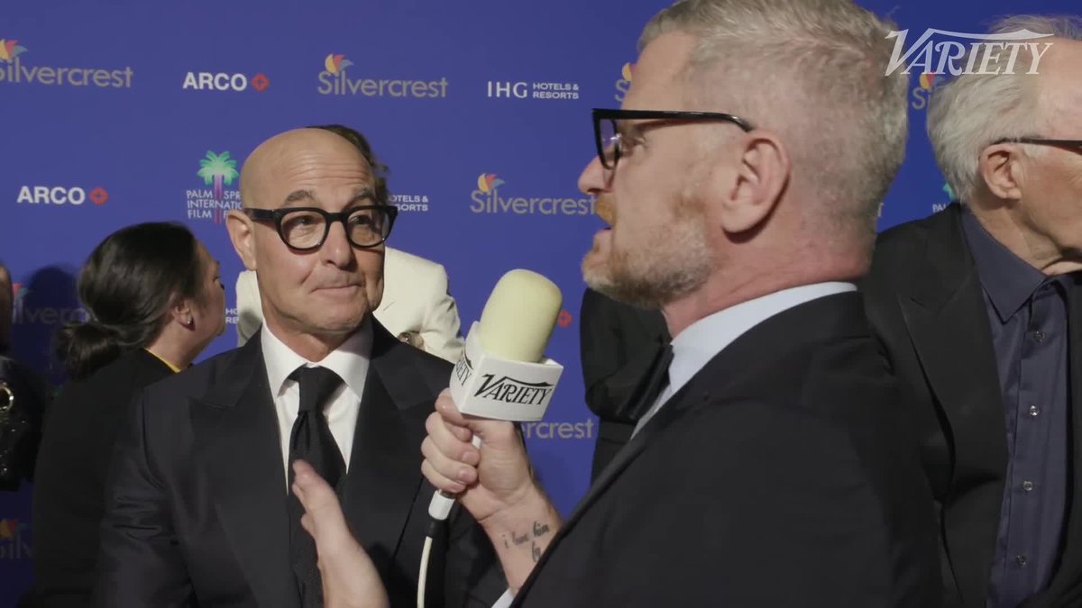 Stanley Tucci reacts to #Conclave being called the religious version of "Mean Girls."