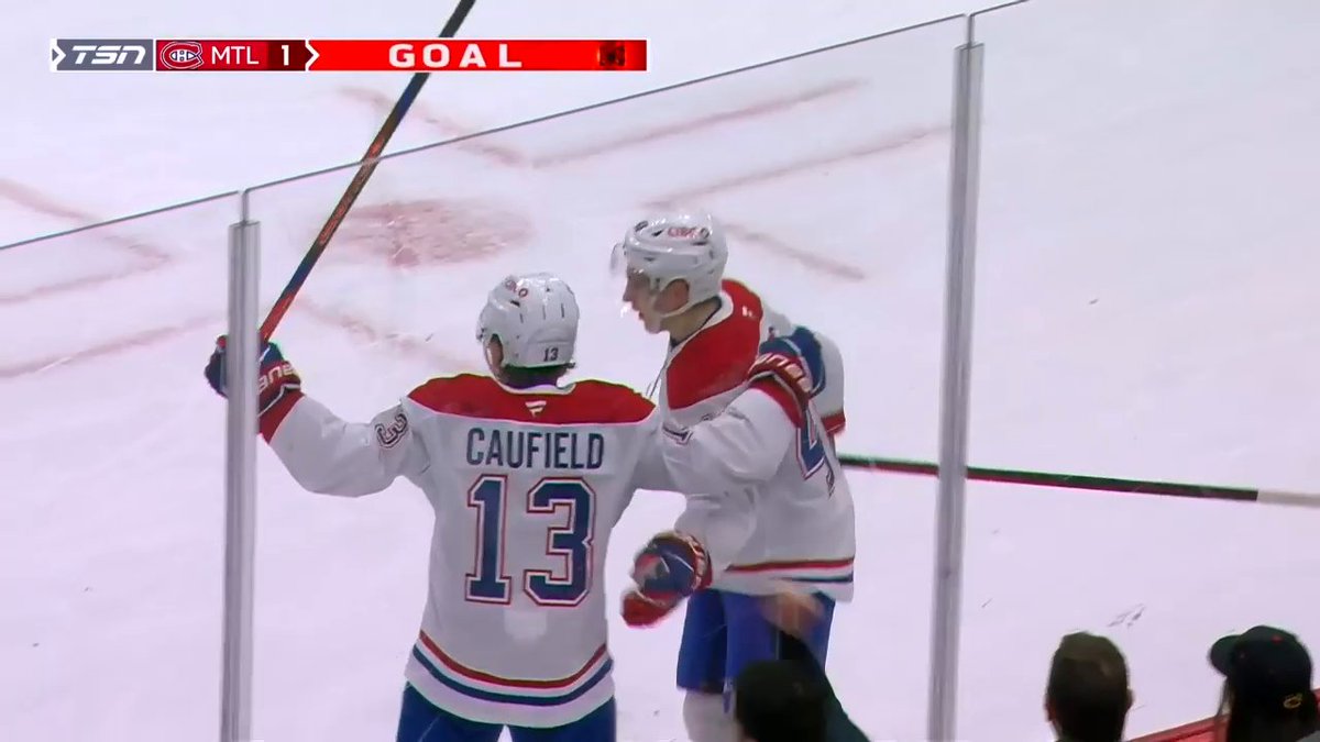 That's goal No. 20 on the season for Cole Caufield‼️ #NHLStats: