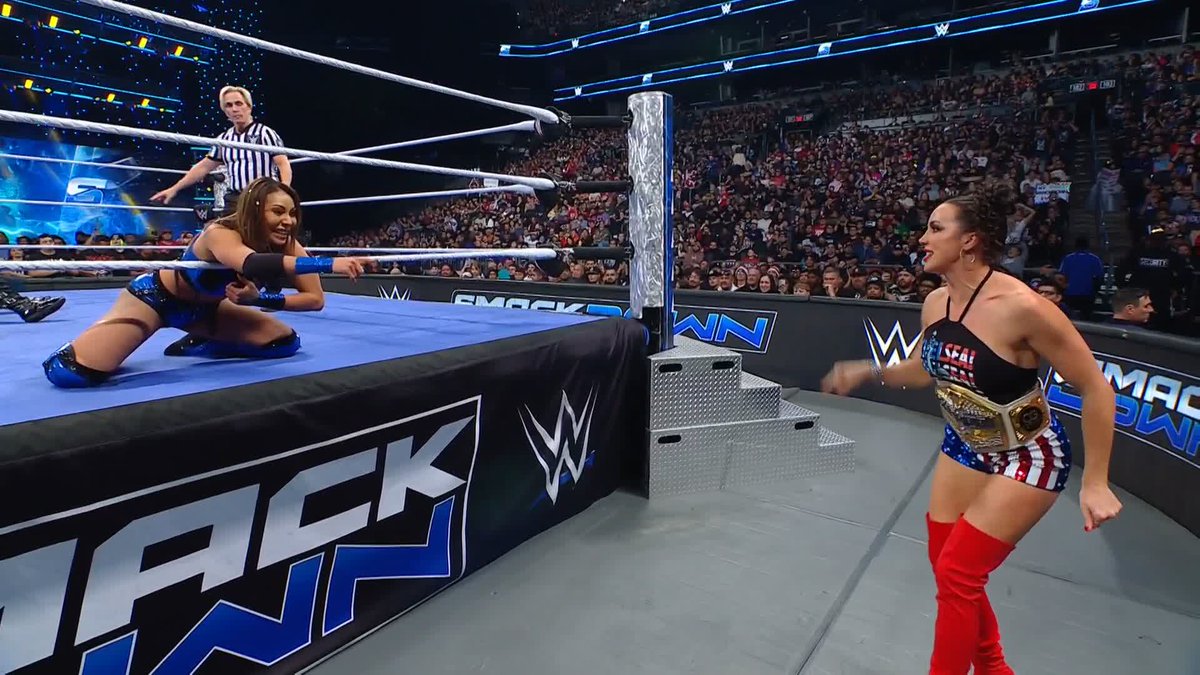 .CHELSEA GREEN is speechless! 😬 #SmackDown