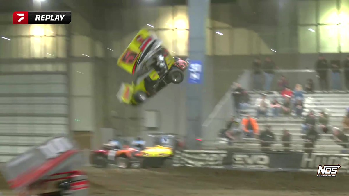 Big air for Ryder McCutcheon as Winged Outlaw qualifiers are underway at the #TulsaShootout presented by NOS Energy Drink Tulsa Shootout